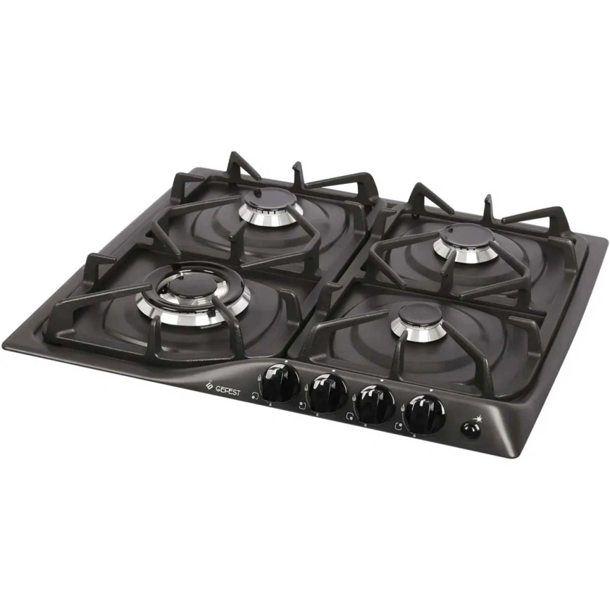 Газовая варочная панель Gefest СГ СН 1210-02 К2 Black фото 3