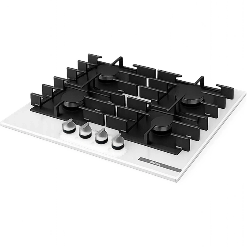 Газовая варочная панель Bosch Serie 6 PPP6A2I40R White фото 5