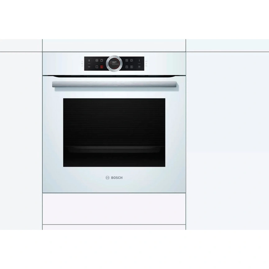 Электрический духовой шкаф Bosch Serie 8 HBG675BW1 White фото 5