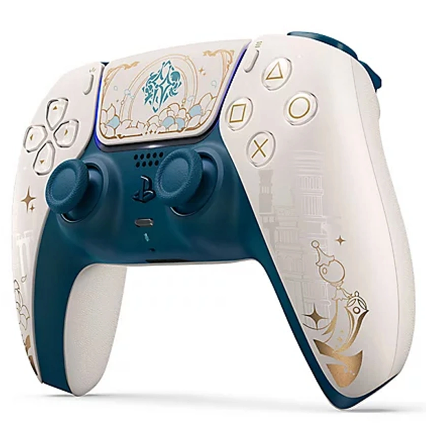Джойстик беспроводной Sony DualSense для PS5 Genshin Impact Limited Edition фото 2