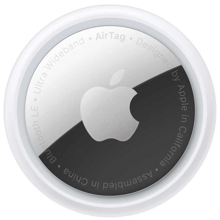 Трекер Apple AirTag белый/серебристый 1 шт MX532 фото 1