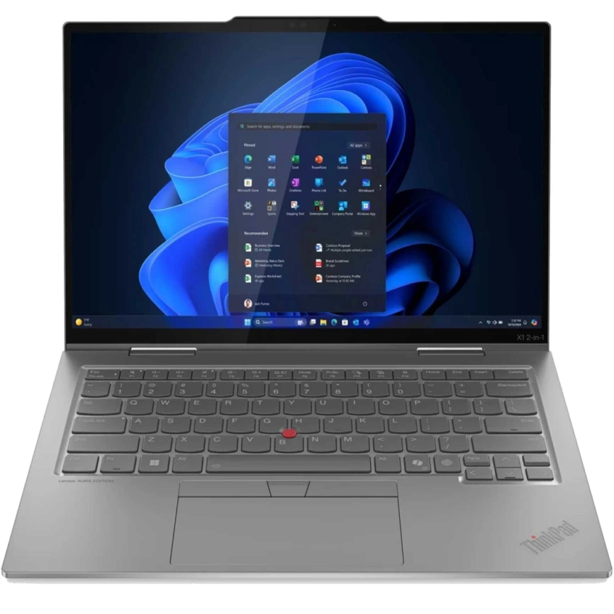 Ноутбук Lenovo ThinkPad X1 2-in-1 G10 Aura Edition 14 IPS/i7-255U Ultra/32GB/1TB SSD (21Q0002XUS) Storm Grey фото 3