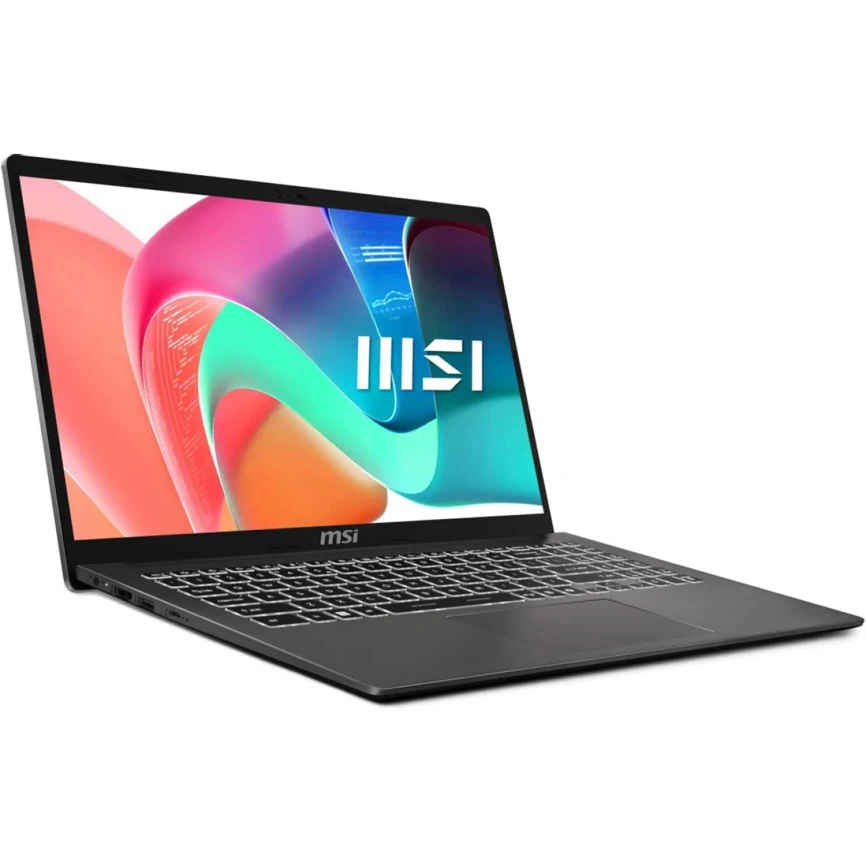 Ноутбук MSI Modern 15 F1MG-1045XRU 15.6 IPS/ i5-120U/16GB/512GB SSD (9S7-15S111-1045) Platinum Gray фото 4