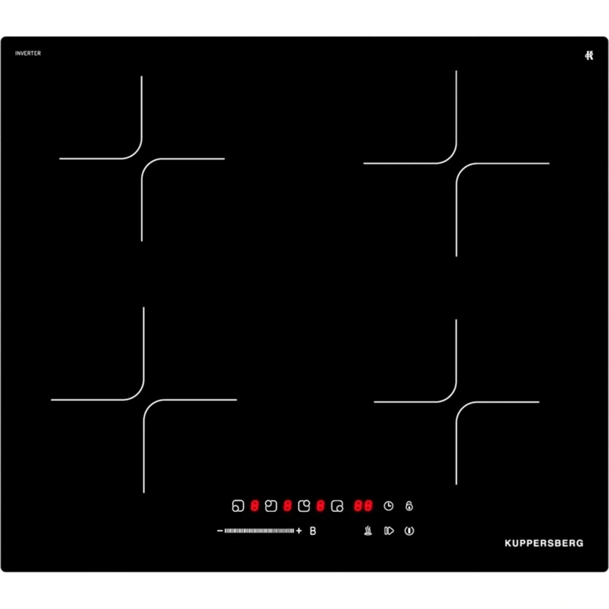 Индукционная варочная панель Kuppersberg ICI 607 Black фото 2