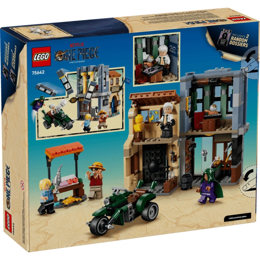 Конструктор LEGO One Piece Showdown with Captain Smoker 75642 фото 6
