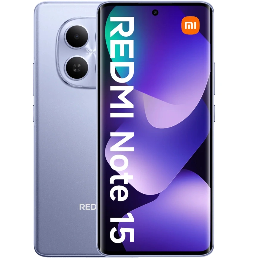 Смартфон Xiaomi Redmi Note 15 4G 12/256Gb Purple Global Version фото 1
