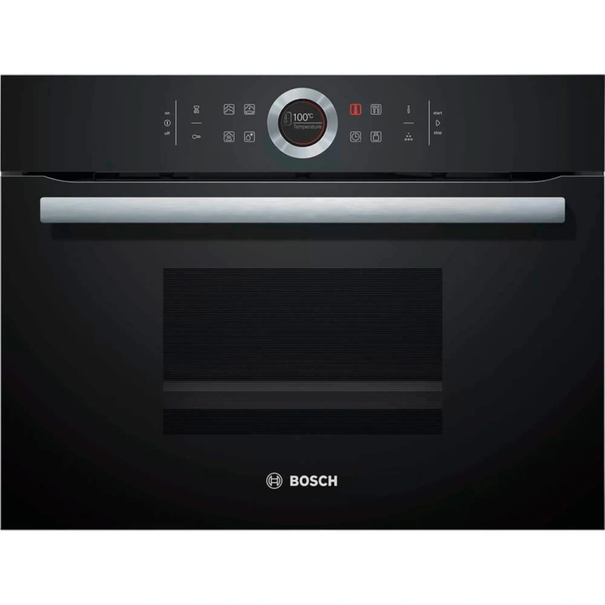 Электрический духовой шкаф Bosch Serie 8 CDG634AB0 Black фото 1