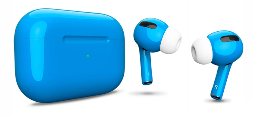Наушники Apple AirPods Pro Color Sky Blue Glossy фото 1
