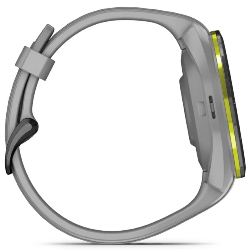 Смарт-часы Garmin Approach S70 42mm (010-02746-01) Black/Amp Yellow with Powder Gray Silicone Band фото 6