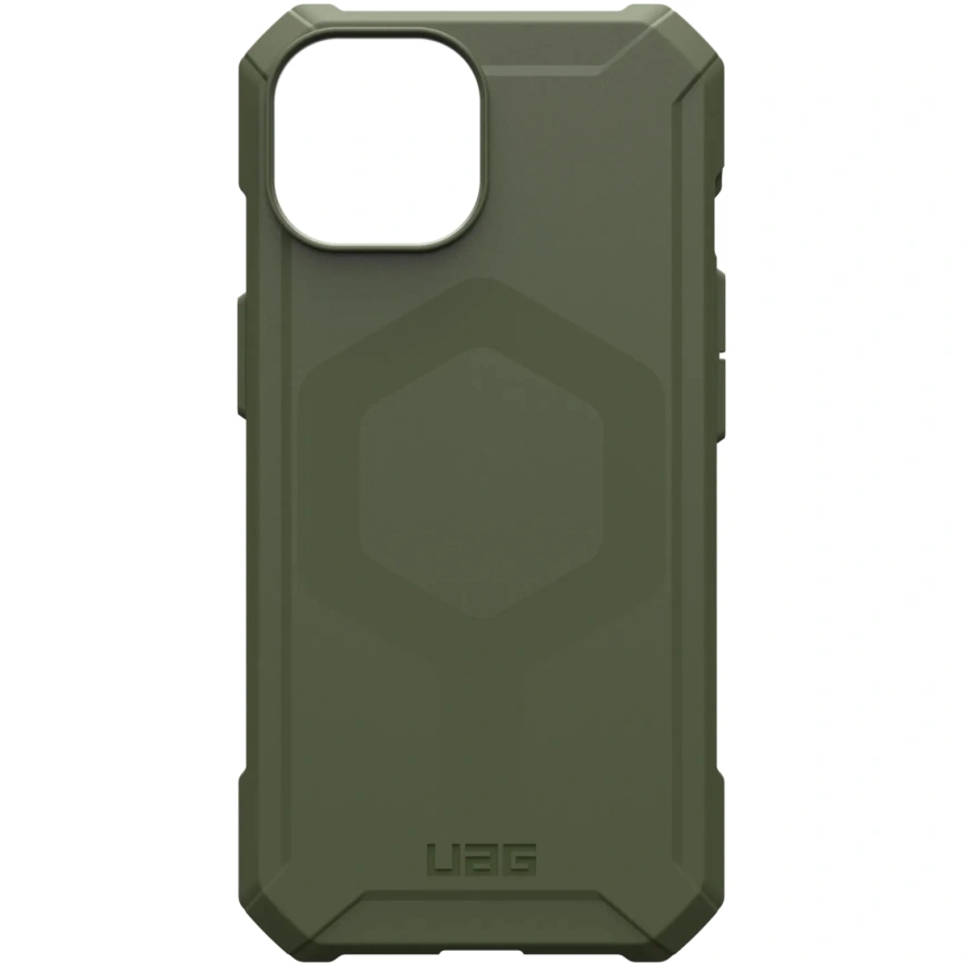 Чехол UAG с поддержкой MagSafe Essential Armor для iPhone 15 Plus Olive Drab (114307117272) фото 1