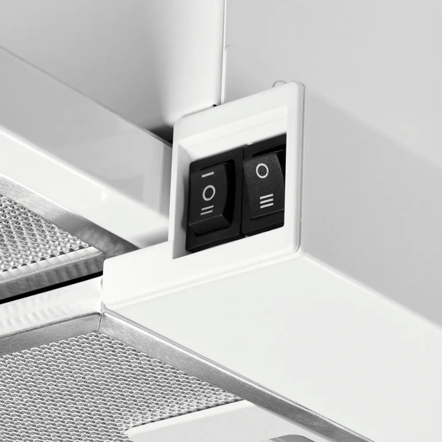 Встраиваемая вытяжка Kuppersberg Slimturbo 60 W White фото 3