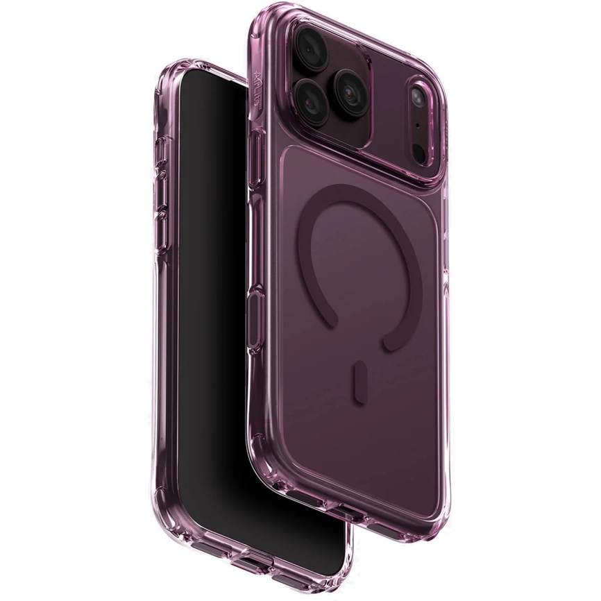 Чехол Uniq LifePro Xtreme with MagSafe для iPhone 18 Pro Max Deep Burgundy (IP6.9P(2026)-LPRXMDBRG) фото 1
