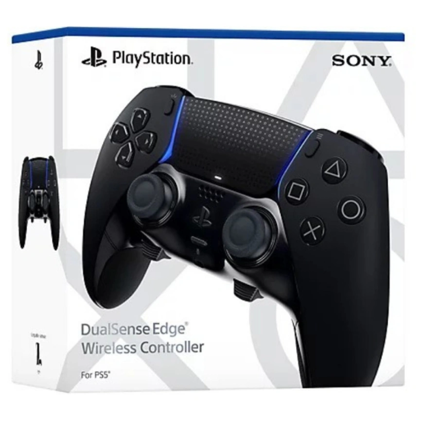 Джойстик беспроводной Sony DualSense Edge для PS5 (CFI-ZCP1) Midnight Black фото 6