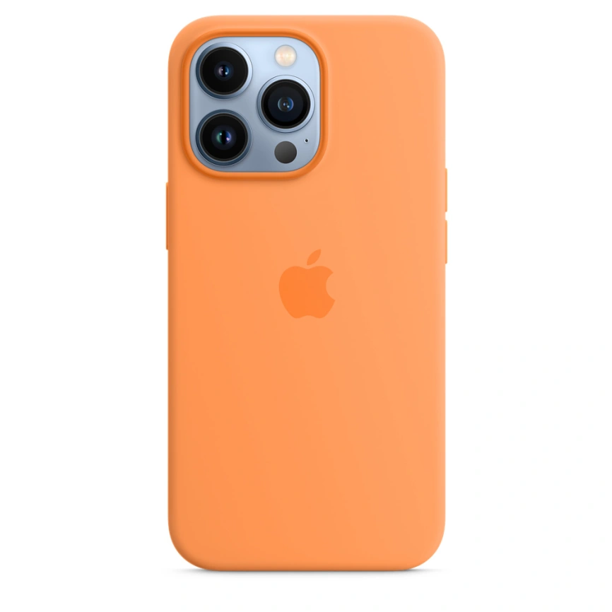 Силиконовый чехол Apple MagSafe для iPhone 13 Pro Spring Mimosa фото 4