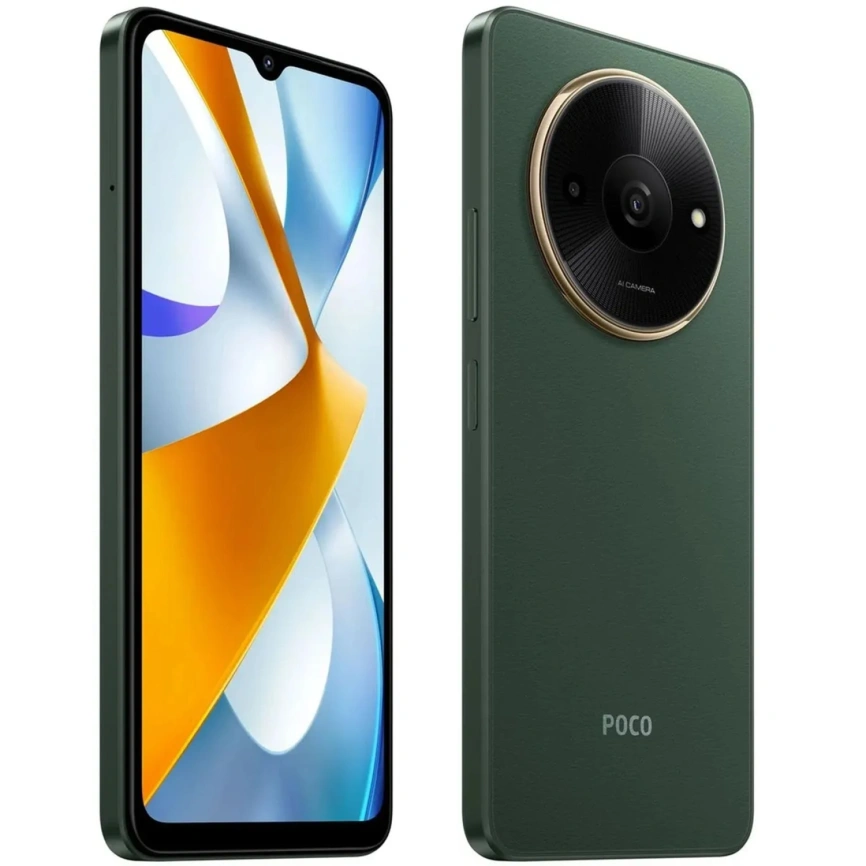 Смартфон Xiaomi Poco C61 3/64Gb Green Global Version фото 5