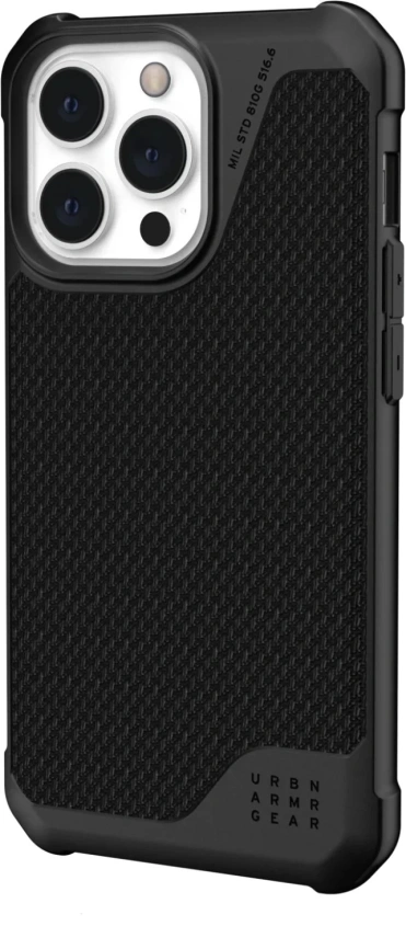 Чехол UAG Metropolis LT with MagSafe для iPhone 13 Pro (11315O183940) Kevlar Black фото 5