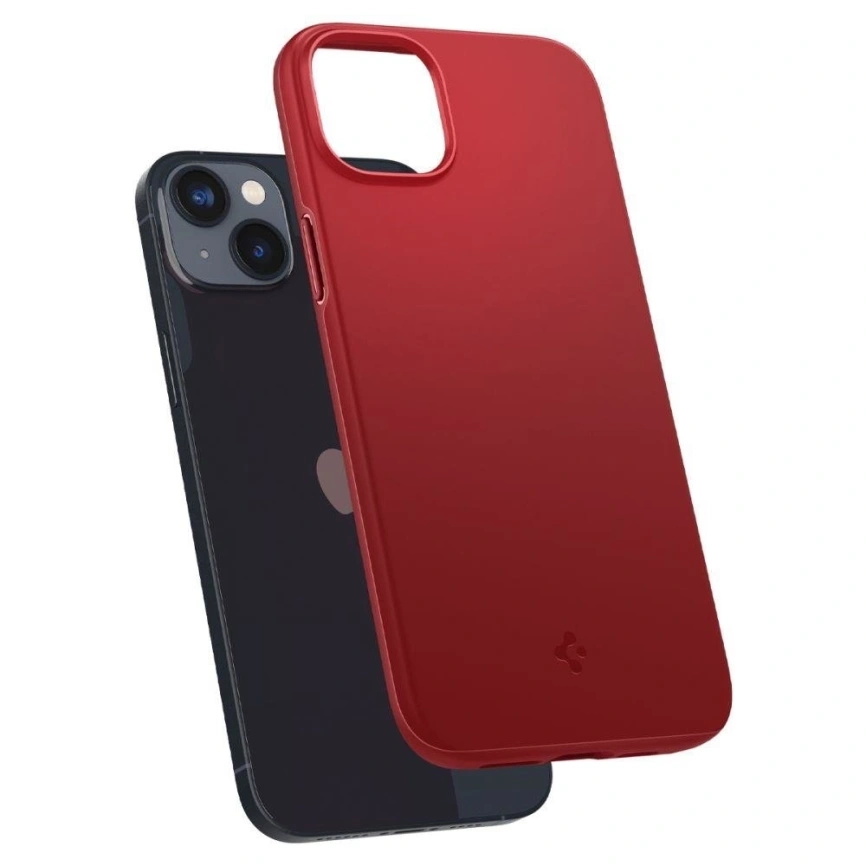 Чехол Spigen Thin Fit для iPhone 14 (ACS04789) Red фото 2