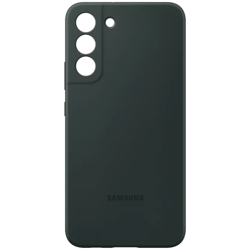 Чехол Samsung Silicone Cover для Galaxy S22 Plus EF-PS906TGEGRU) Forest Green фото 1