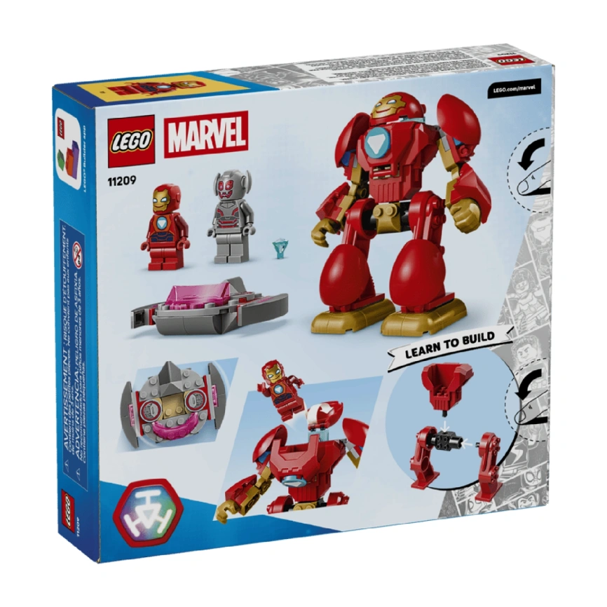 Конструктор LEGO Disney Jr Marvel Ultron vs, Iron Man 11209 фото 8