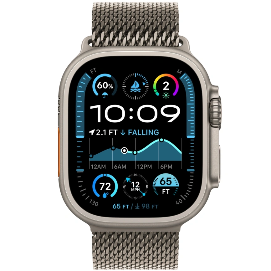 Ремешок Apple Watch Ultra 49mm Natural Milanese Loop M фото 3