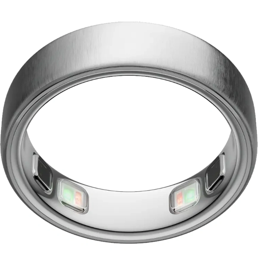 Умное кольцо Oura Ring 5 Size 13 Brushed Silver фото 4