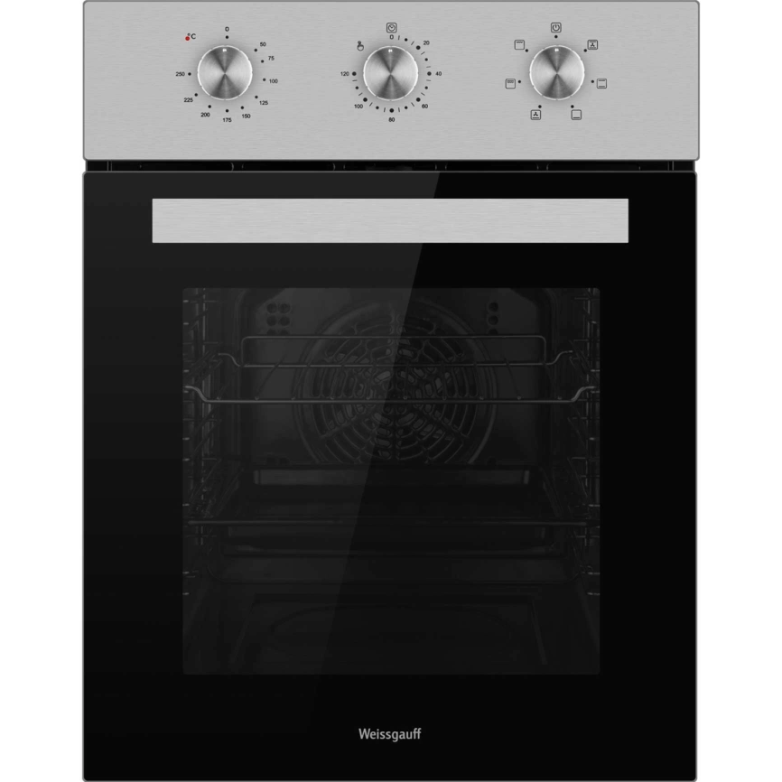 Электрический духовой шкаф Weissgauff EOY 456 XM Stainless Steel фото 1