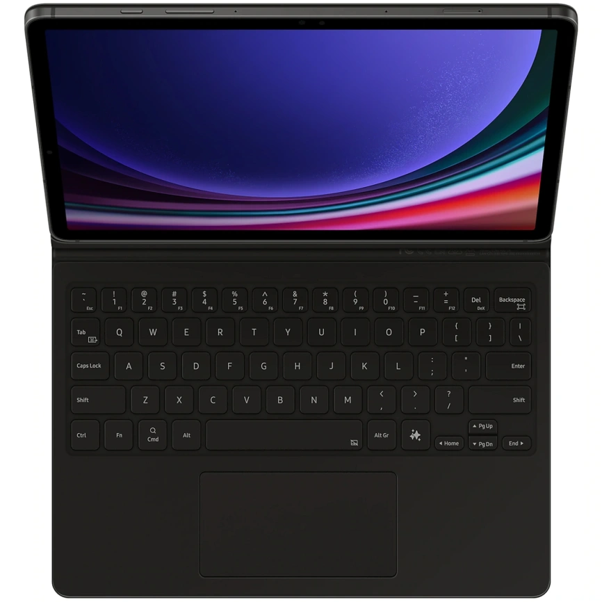 Чехол-клавиатура Samsung Book Cover Keyboard AI Key для Galaxy Tab S10 FE/S9/S9 FE Black (EF-DX725UB) фото 4
