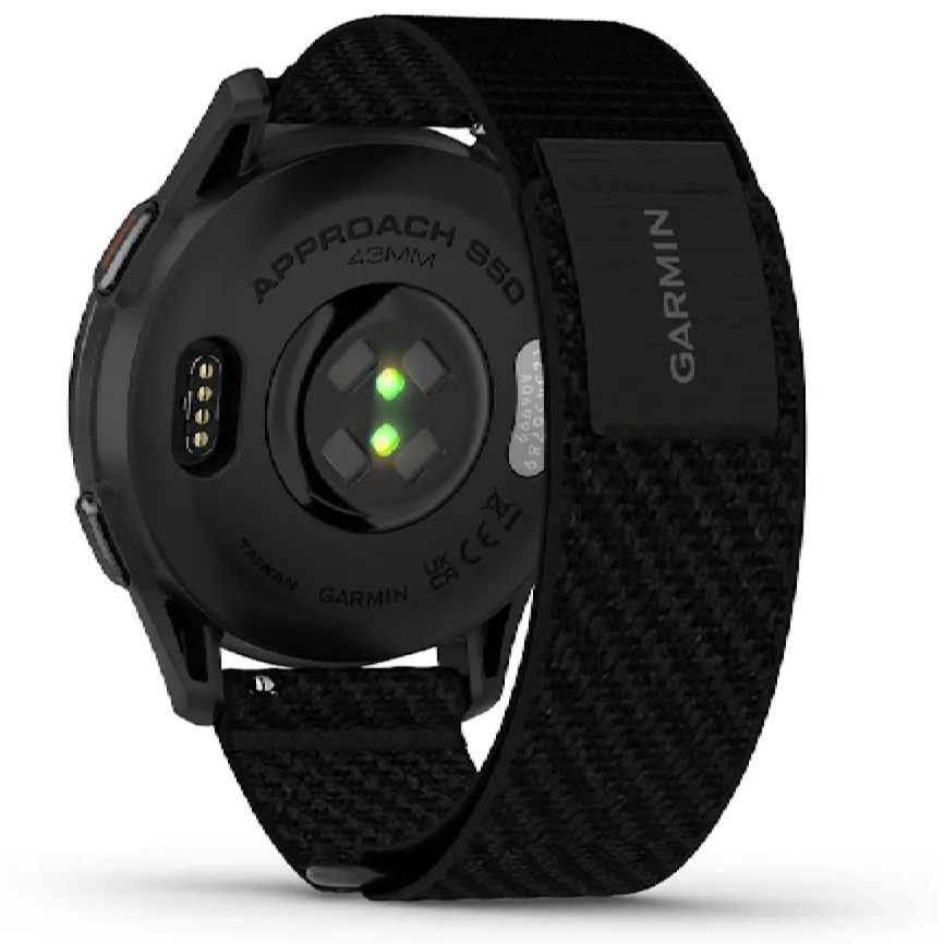 Смарт-часы Garmin Approach S50 50mm (010-03010-00) Slate/Black ComfortFit Nylon Band фото 8