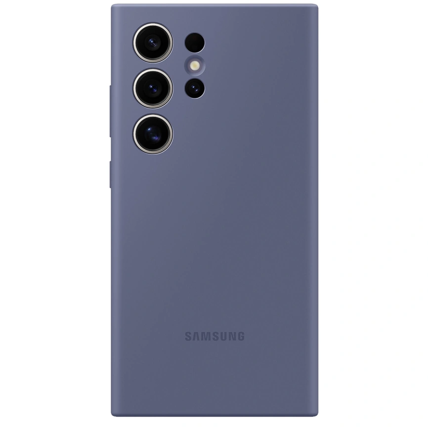 Чехол Samsung Silicone Case для S24 Ultra Violet фото 1