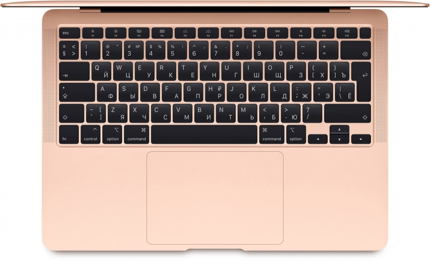 Ноутбук Apple MacBook Air (2020) 13 i5 1.1/8Gb/256Gb SSD (Z0YL000LB) Gold (Золотой) фото 2