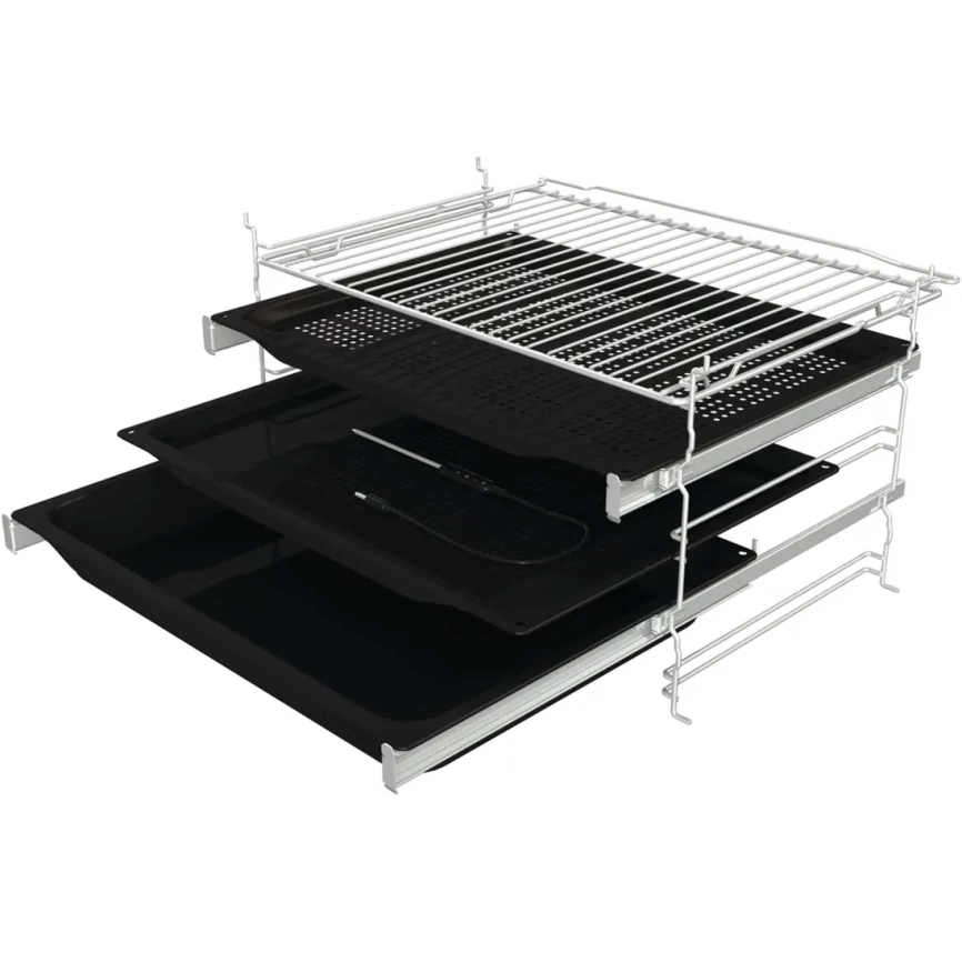Электрический духовой шкаф Gorenje BSA6747DGWI Black/Stainless Steel фото 5