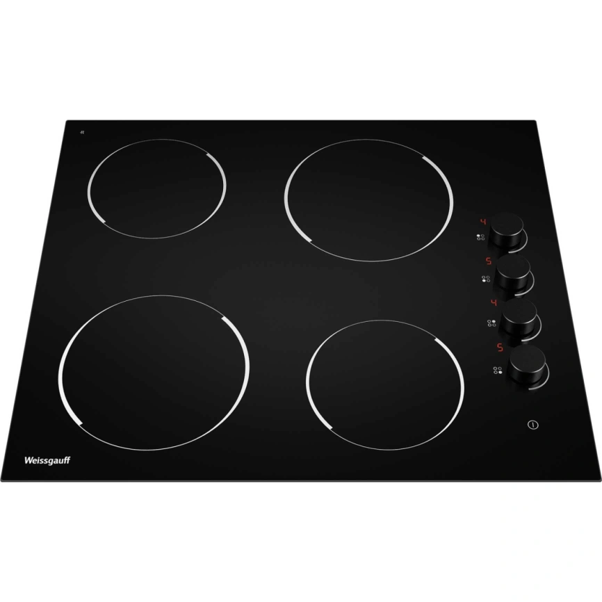 Электрическая варочная панель Weissgauff HV 640 BK Black фото 2