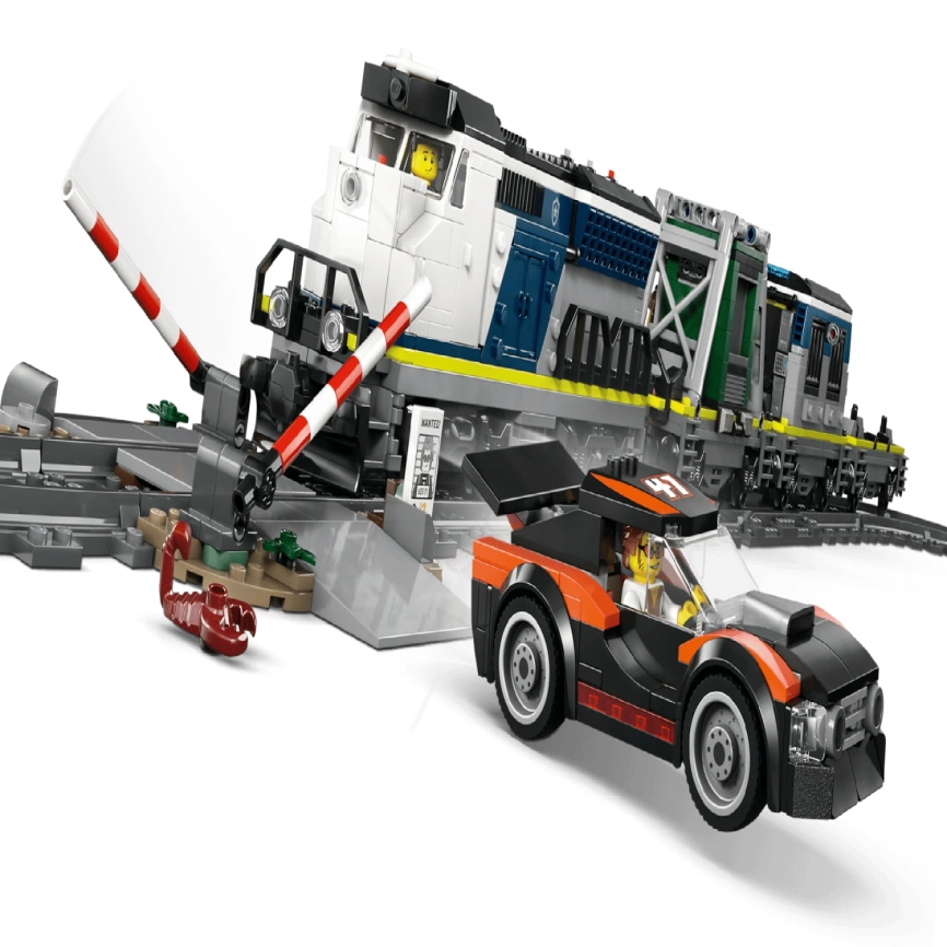 Конструктор LEGO City Heist on the Police Train 60508 фото 5