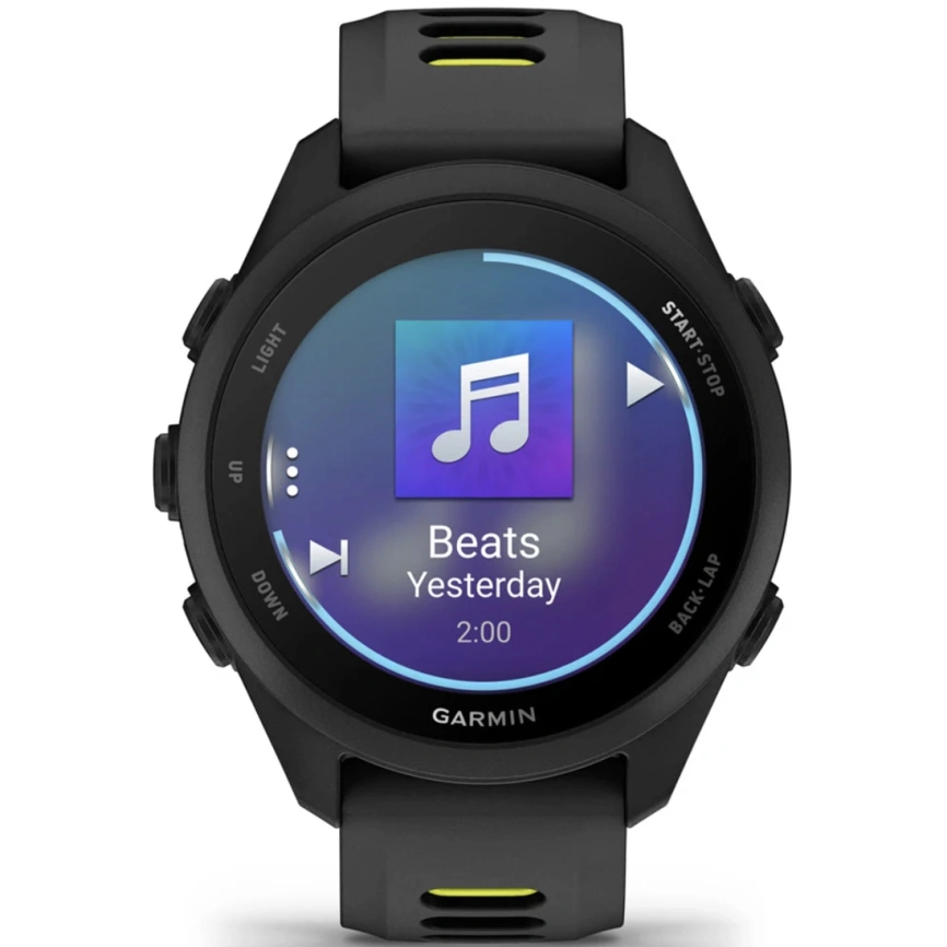 Смарт-часы Garmin Forerunner 170 Music (010-03920-10) Black/Amp Yellow фото 5
