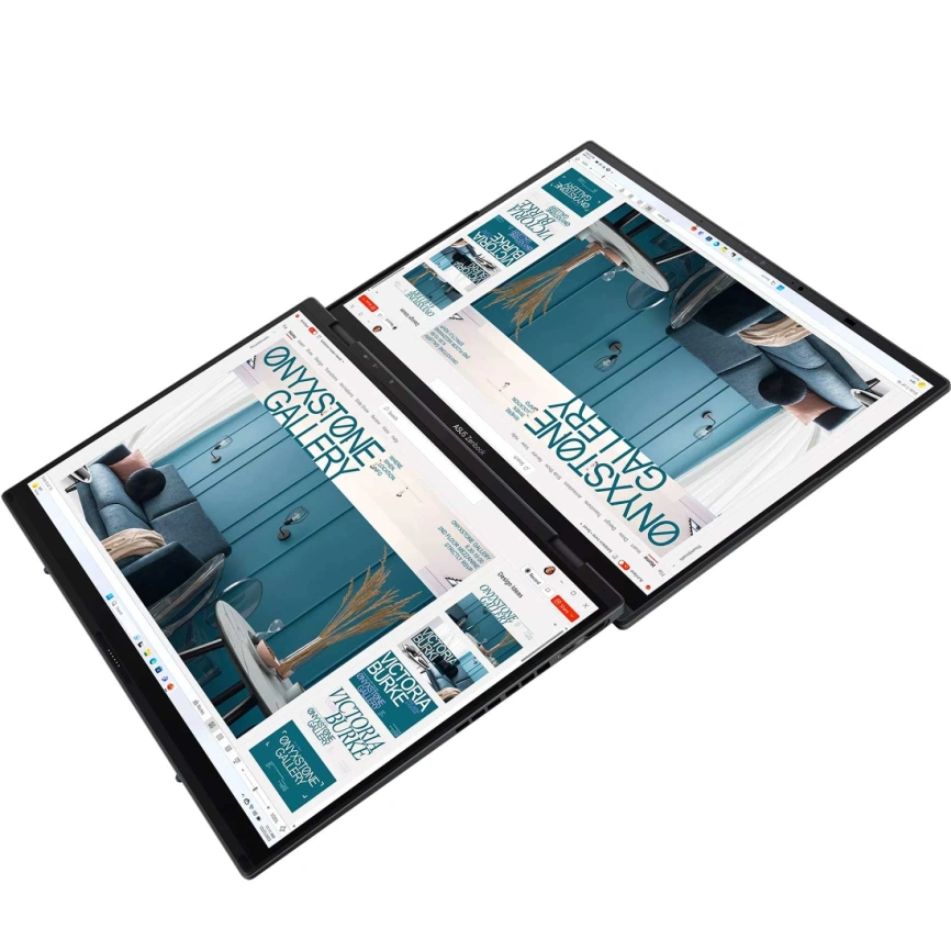 Ноутбук ASUS Zenbook Duo Special UX8406CA-PZ268X 14 OLED/ i9-285H Ultra/32GB/1TB SSD (90NB14X1-M00EZ0) Inkwell Gray фото 4