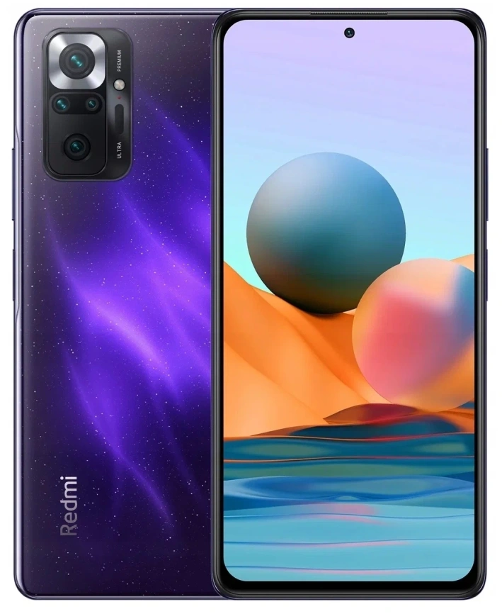 Смартфон XiaoMi Redmi Note 10 Pro 8/256Gb Nebula Purple Global Version фото 1