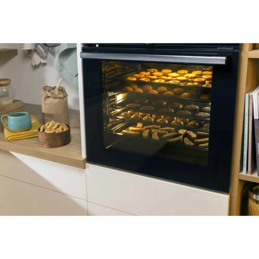 Электрический духовой шкаф Gorenje BOSX6737E09BG Black/Stainless Steel фото 6