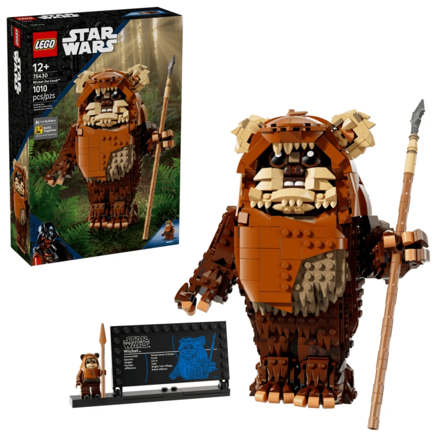Конструктор LEGO Star Wars Wicket the Ewok 75430 фото 1