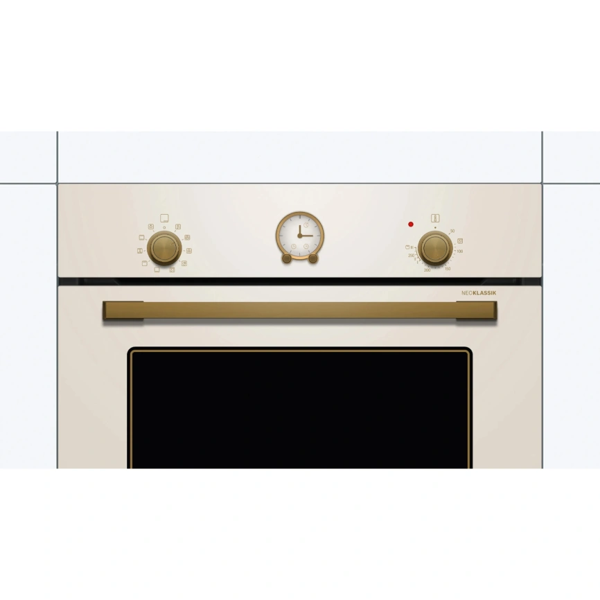 Электрический духовой шкаф Bosch Serie 6 HBJN10YW0R Pearl White/Gold фото 4
