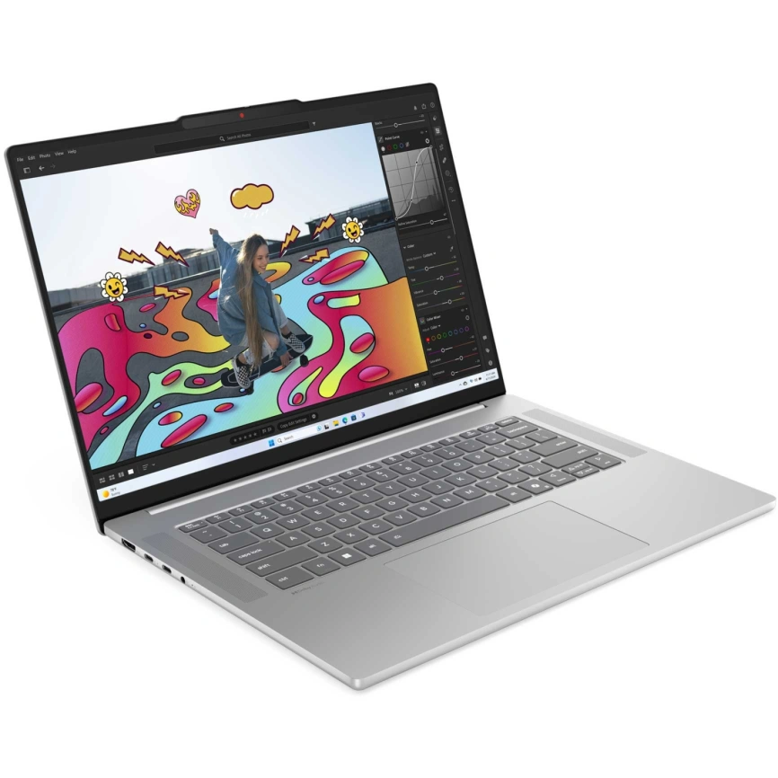 Ноутбук Lenovo IdeaPad Slim 5 15ARP10 15.1 WQXGA OLED/ R5-7535HS/16Gb/512Gb SSD (83J3001URK) Cloud Grey фото 2