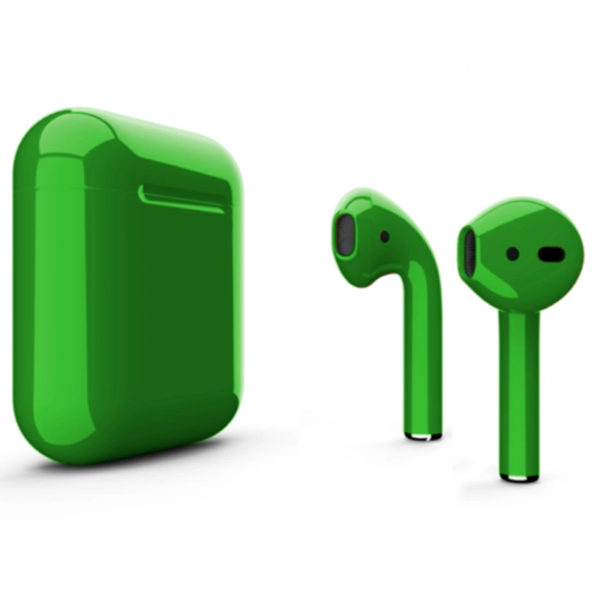Наушники Apple AirPods 2 Color (MV7N2) Green Glossy фото 1