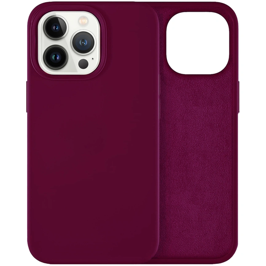 Накладка силиконовая MItrifON для iPhone 13 Pro Max (20527) Burgundy фото 1
