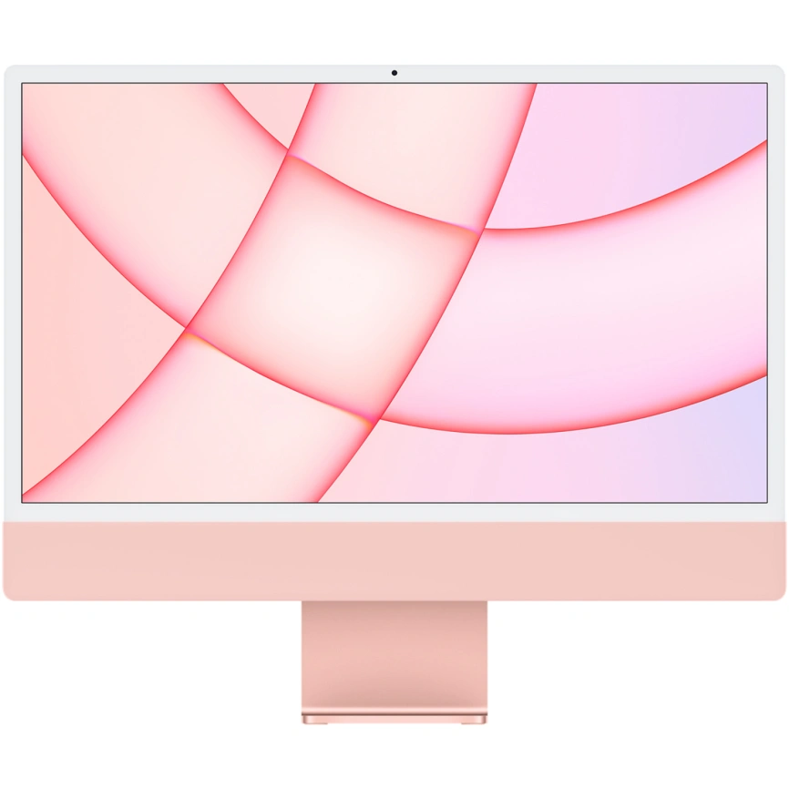 Моноблок Apple iMac (2021) 24 Retina 4.5K M1 8C CPU, 8C GPU/8GB/256Gb Pink (MGPM3RU/A) фото 1