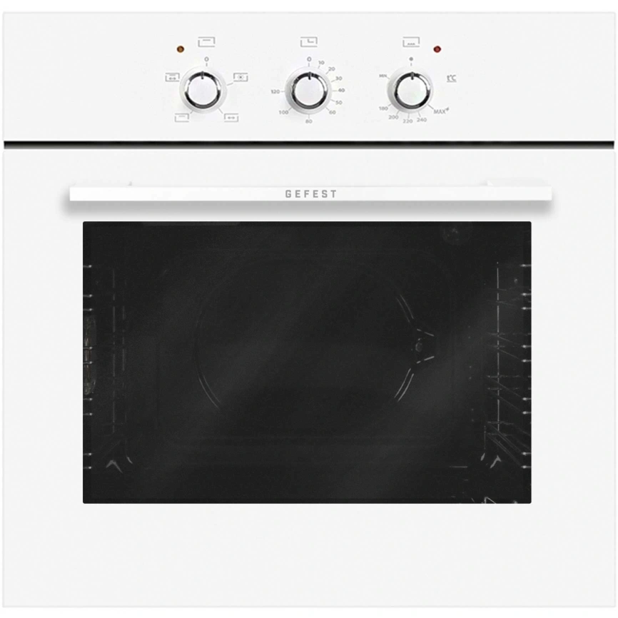 Газовый духовой шкаф Gefest ДГЭ 621-01 Б White фото 1