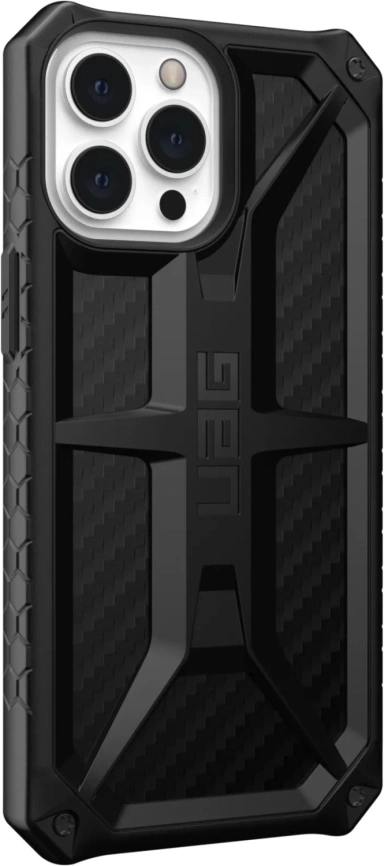 Чехол UAG Monarch для iPhone 13 Pro Max (113161114242) Carbon Fiber фото 3