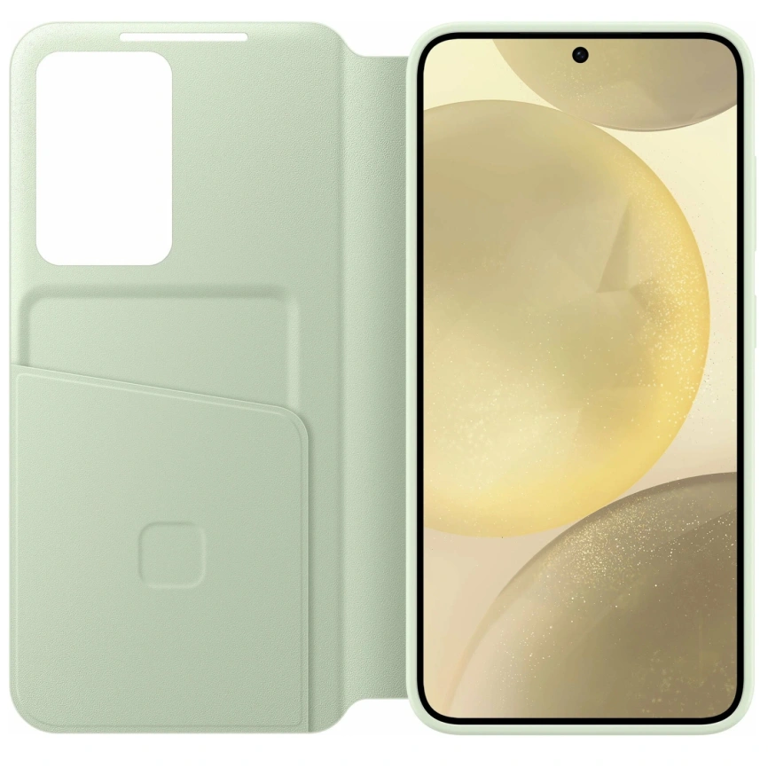 Чехол-книжка Samsung Smart View Wallet Case для S24 Plus Light Green фото 4