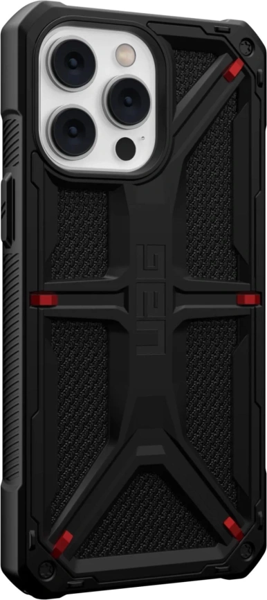 Чехол UAG Monarch для iPhone 14 Pro Kevlar Black фото 6