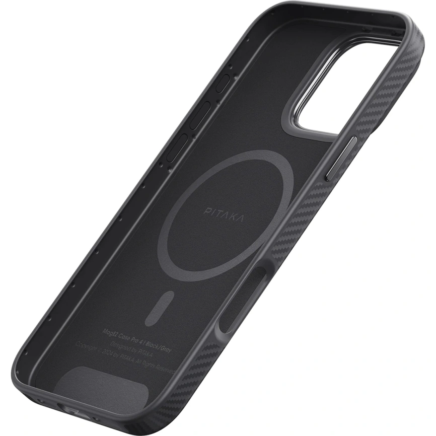 Чехол Pitaka Military Grade Protective Case для iPhone 16 Pro Max Black фото 2