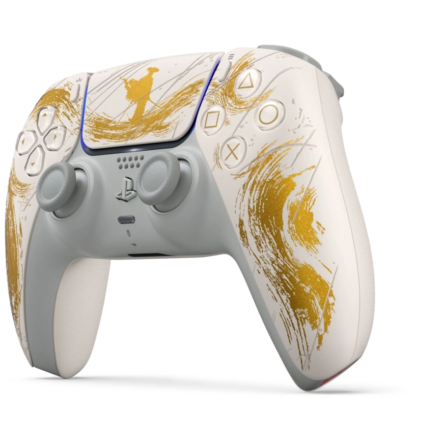 Джойстик беспроводной Sony DualSense для PS5 Ghost of Yotei Gold Limited Edition фото 3