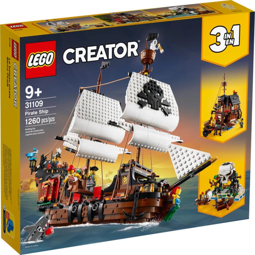 Конструктор LEGO Creator Pirate Ship 31109 фото 2